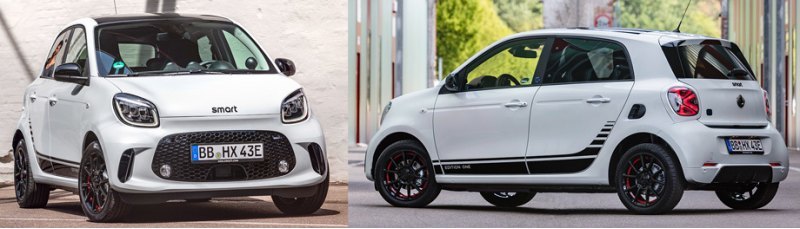 В отличие от двухместных братьев, Forfour получил…