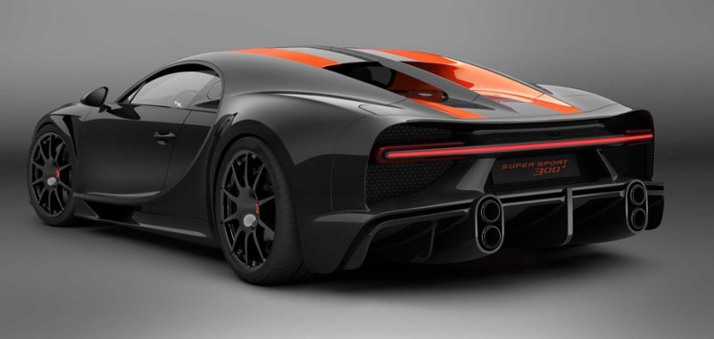 Как и прототип, серийный Chiron Super Sport 300+…