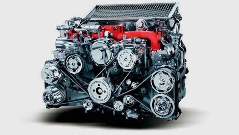 Двухлитровая «четверка» EJ20 используется Subaru…