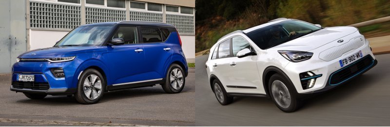 Электрокары e-Soul и e-Niro, по словам…