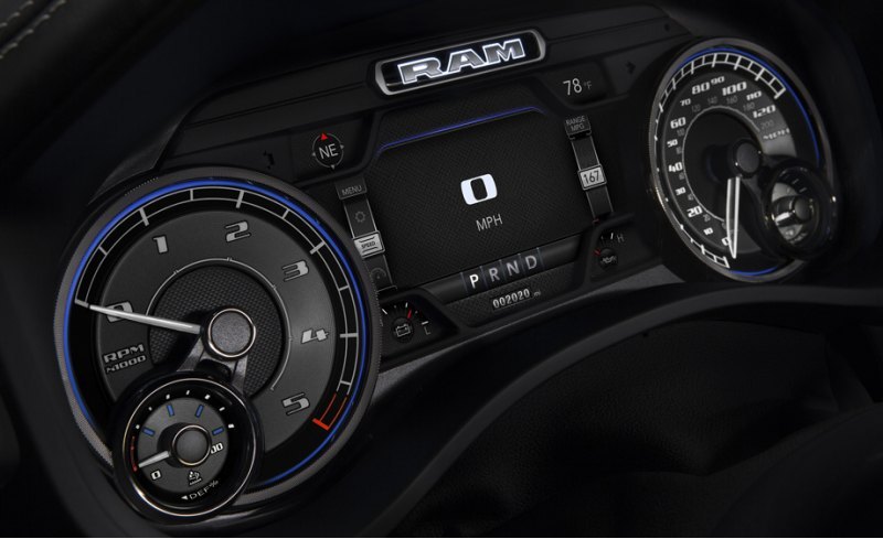 Агрегат V6 3.0 EcoDiesel сочетается в Рэме 2020…
