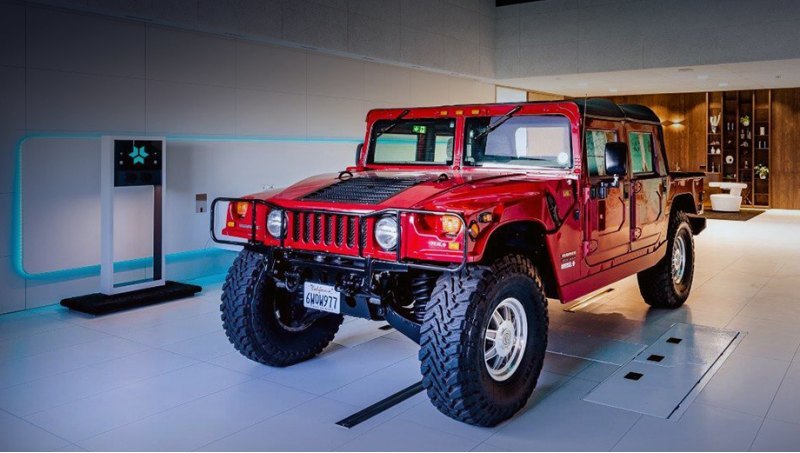 Самый известный электрический Hummer H1 в 2017…