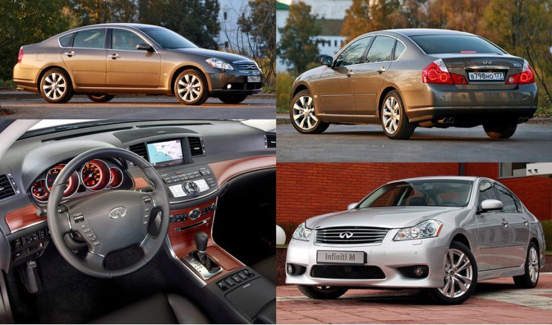 Заднеприводный седан Infiniti M (тип Y34) со…