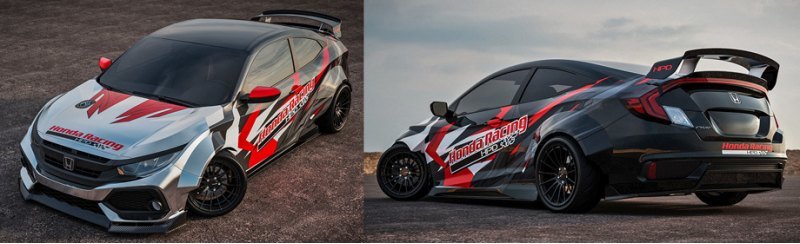 «Подогретый» Civic Si трансформировался в Drift…
