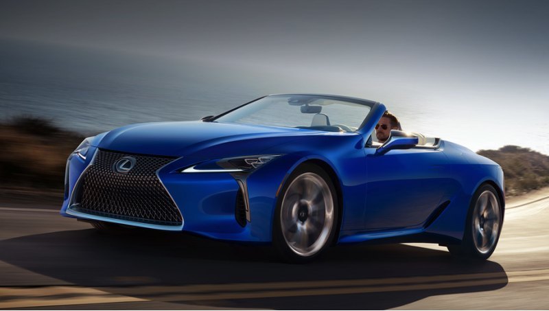 Lexus LC 500 Convertible в исполнении Inspiration…