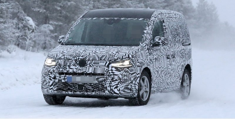 Фары Caddy напоминают те, что были замечены на…