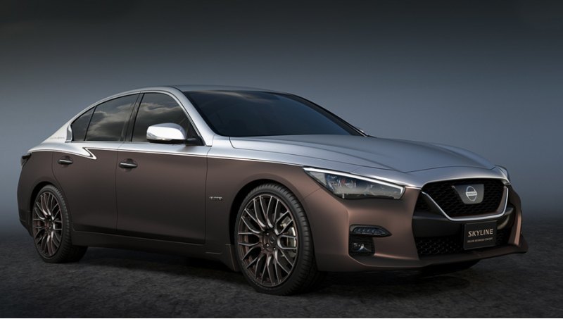 Кузов концепта Skyline Deluxe Advanced щеголяет…