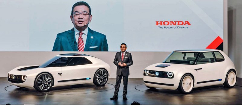 Судьба купе Honda Sports EV (на фото слева),…