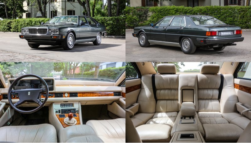 Седан Quattroporte Royale 1986-го, помимо мотора…