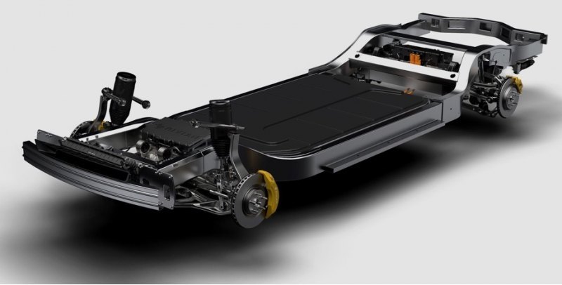 Платформа Rivian включает в себя шасси (двойные…