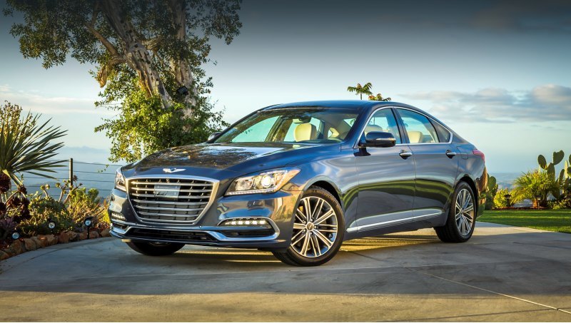 Седан Genesis G80 появился в США в конце 2016…