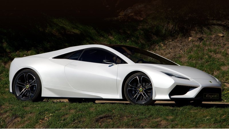 Оригинальный спорткар Lotus Esprit выпускался с…