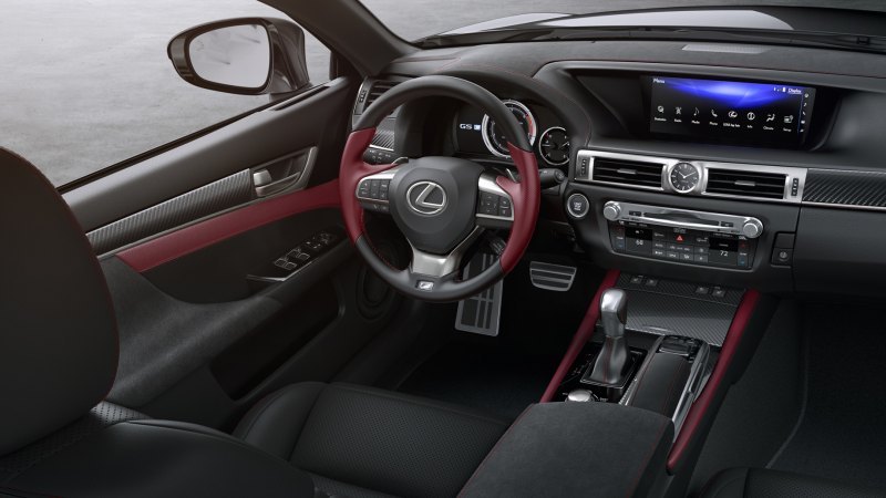В США Lexus GS Black Line с таким интерьером…