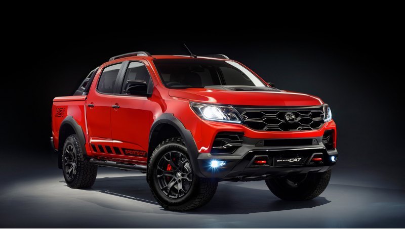 Праворульный Chevrolet Colorado под брендом…