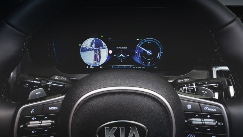 На Sorento заказать систему Blind-Spot View…