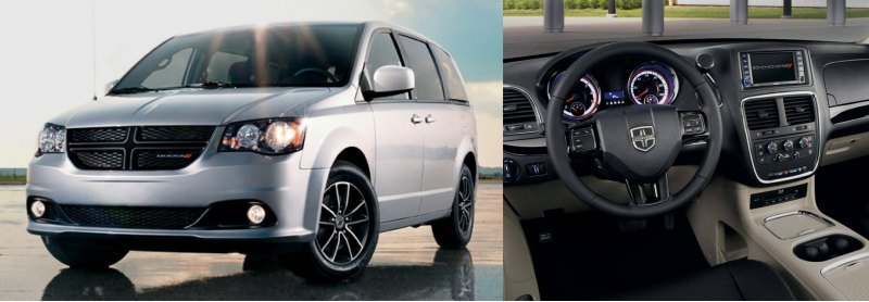 Dodge Grand Caravan в своем классе за прошлый год…