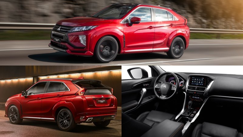 Во внешности Mitsubishi Eclipse Cross Sport…