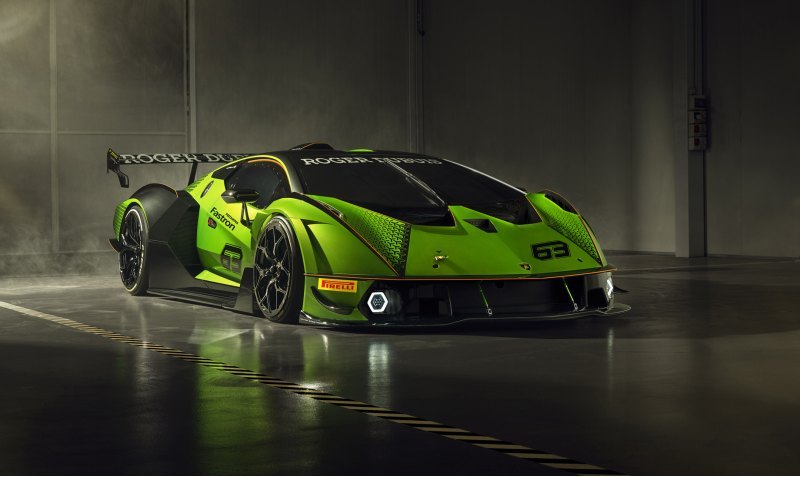 Трековый Lamborghini Essenza SCV12 прямого…