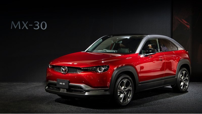 Продажи гибридного кроссовера Mazda MX-30 в…