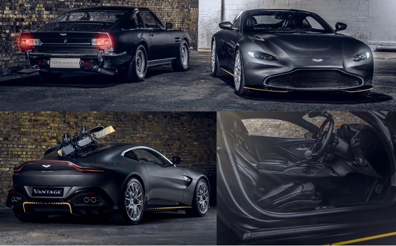 Желтые аппликации должны напомнить о купе V8…