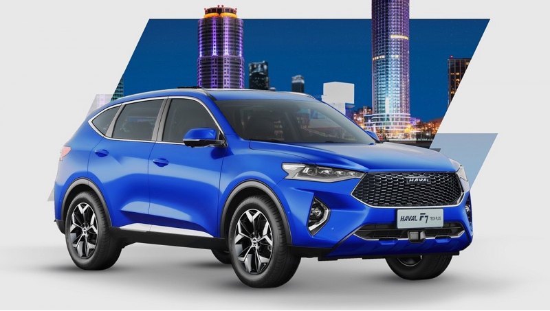 Наиболее богато оснащенный Haval F7 можно узнать…