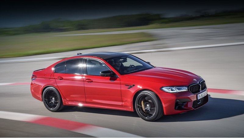 Рестайлинговый BMW M5 нынешней генерации в…