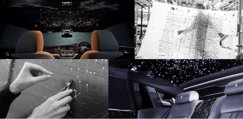Опция Starlight Headliner появилась на Фантоме в…