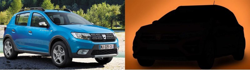 Sandero Stepway (4080×1994×1618 мм, база — 2589)…