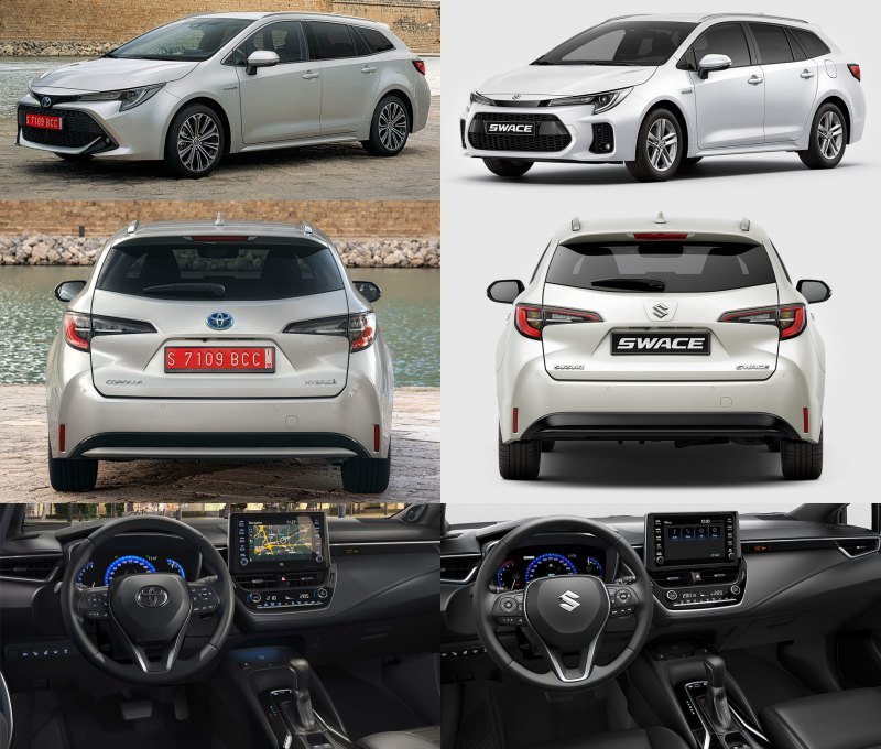 Была Toyota Corolla Touring Sports — стал Suzuki…