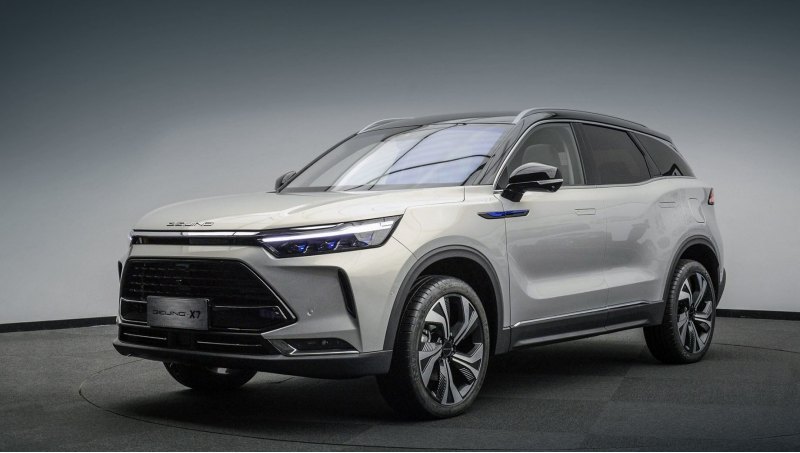 Сейчас рядовой Beijing X7 (на фото) доступен…