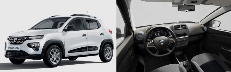Dacia Spring Electric Cargo получил двухместный…