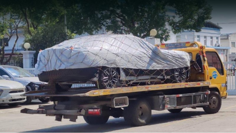 Недавно новый электрокар был замечен в Китае во…