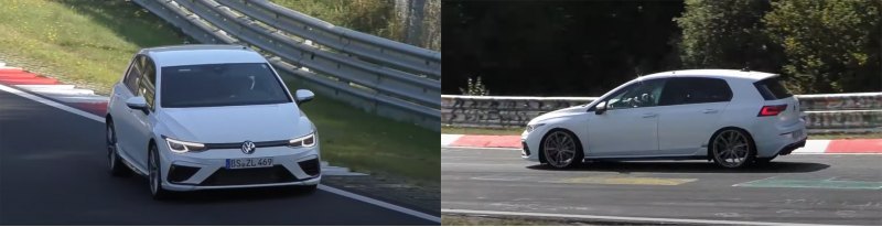 Буквально на днях новый Golf R видели на Северной…