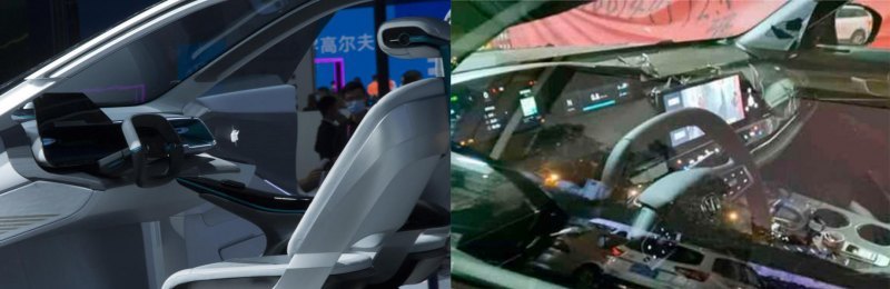 На фото слева — шоу-кар Vision-V, справа —…