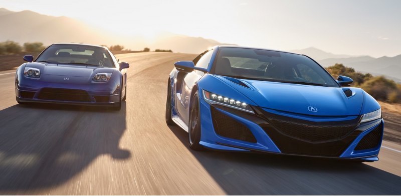 Гибридная Acura NSX (581 л.с.) 2021 модельного…