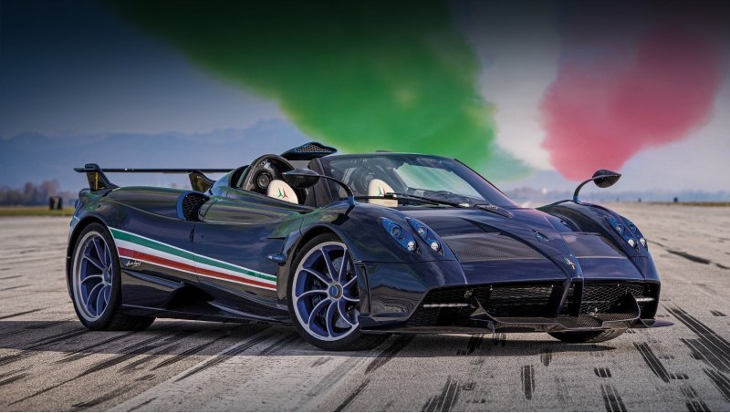 Двухдверка Pagani Huayra Tricolore оснащается…