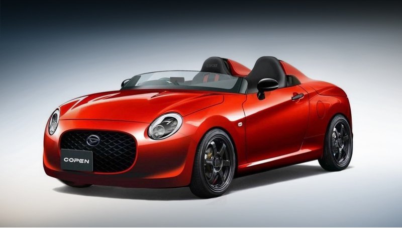Daihatsu Copen Spider построен на базе Копена в…