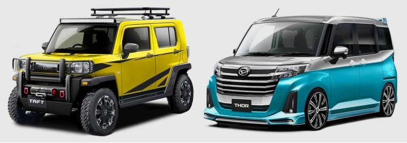 Daihatsu Taft Crossfield сделан на базе…