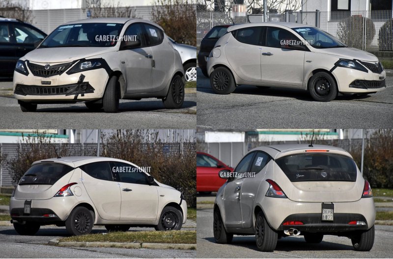 В этом месяце фотошпионам встретилась Lancia…