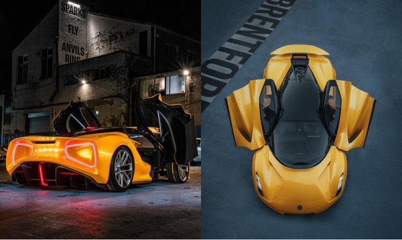Электрический гиперкар Lotus Evija в серийное…
