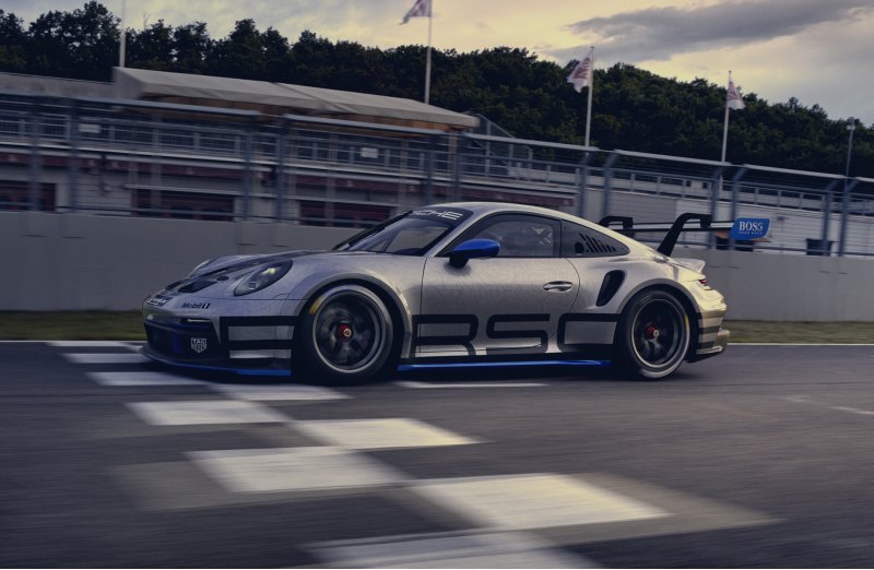 Гоночный вариант Porsche 911 GT3 Cup был показан…