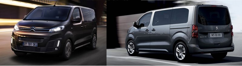 Минивэны-близнецы Citroen SpaceTourer и Peugeot…