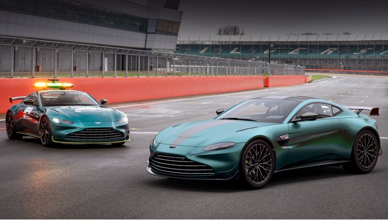 Окраска двухдверки Vantage F1 Edition (Aston…