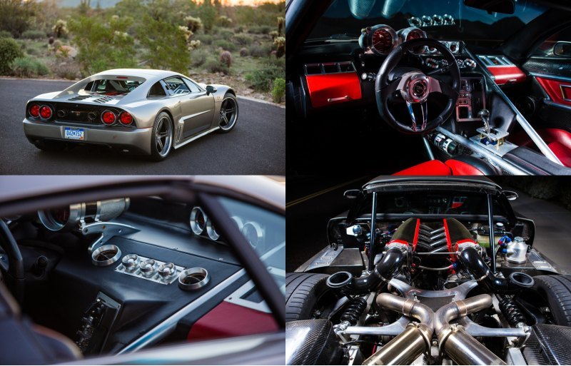 Первоначально F7 оснащался «атмосферником» V8 7.0…