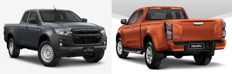 Isuzu D-Max с полуторной кабиной бывает только в…