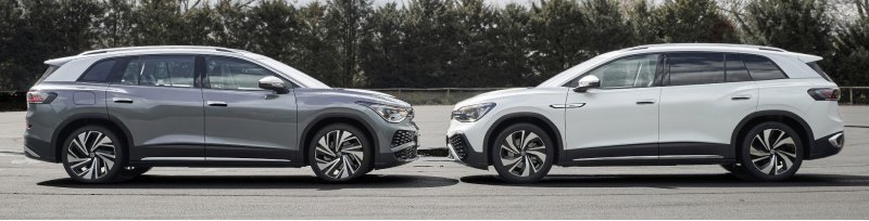 Кроссоверы Volkswagen ID.6 X и ID.6 Crozz по…