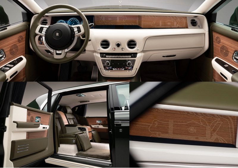 Сочетание зеленого и кремового оттенков…