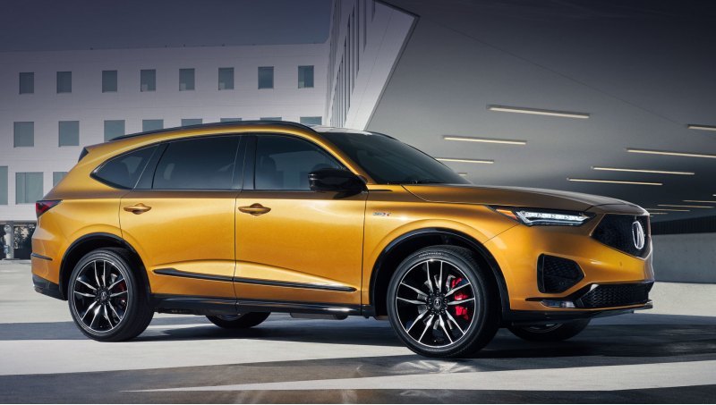 Узнать кроссовер Acura MDX Type S можно по…