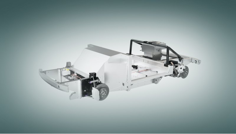 Платформа PACES использует алюминиевые детали, в…