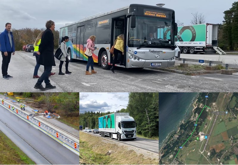 Система SmartRoad Gotland невелика, длина…